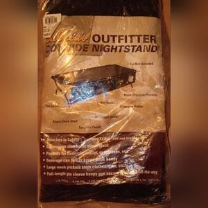 Cabela's Outfitter Camp Cot Organizer Nightstand - New